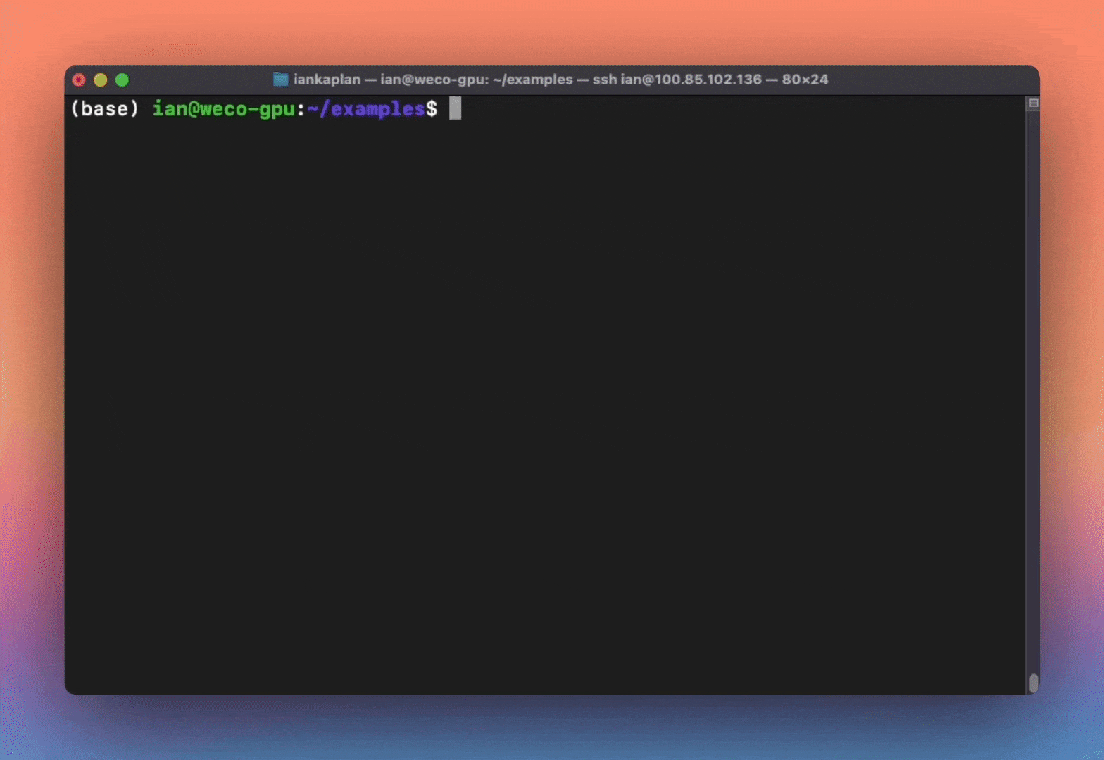 Weco Optimization Example